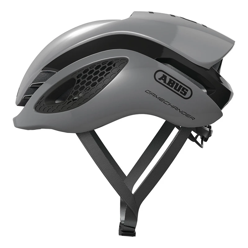 Caschi Bici Strada Casco Bici Abus Gamechanger Race Grigio 1 Caschi Bici Strada Casco Bici Abus Gamechanger Race Grigio