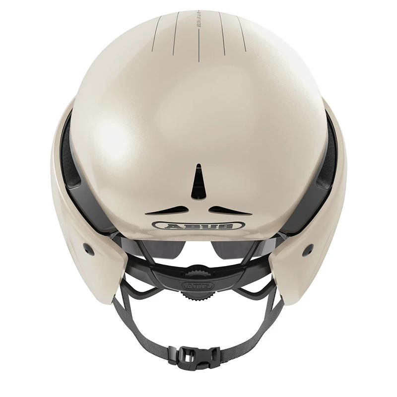 Caschi Bici Strada Casco Bici Abus Gamechanger Tt Champagne Oro 2 Caschi Bici Strada Casco Bici Abus Gamechanger Tt Champagne Oro - immagine 2