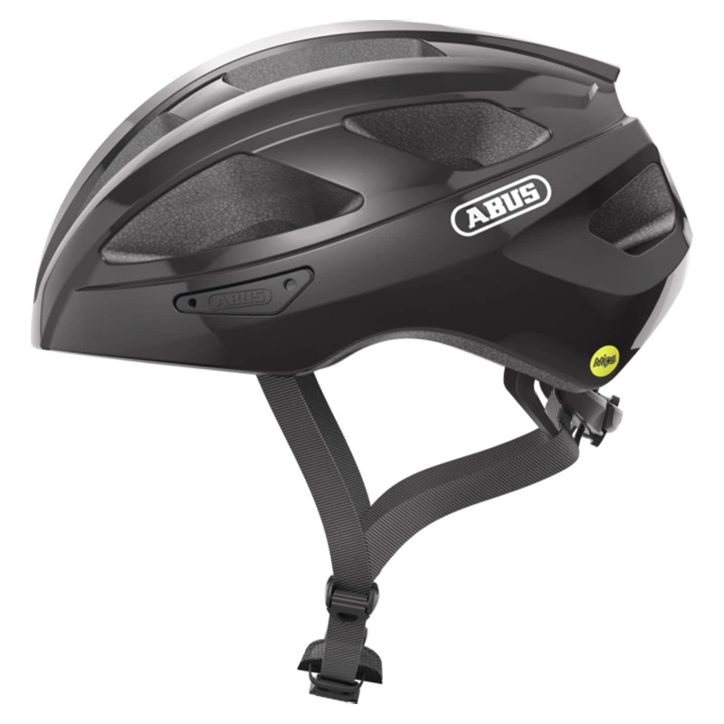 Caschi Bici Strada Casco Abus Macator Mips Shiny Nero 1 Caschi Bici Strada Casco Abus Macator Mips Shiny Nero
