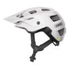 Mtb Casco Bici Abus Modrop Mips Shiny Bianco