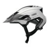 Mtb Casco Bici Abus Montrailer Polar Bianco