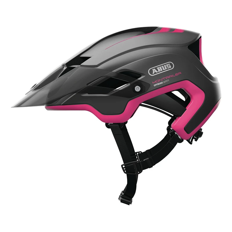 Mtb Casco Bici Abus Montrailer Fuchsia Rosa 1 Mtb Casco Bici Abus Montrailer Fuchsia Rosa
