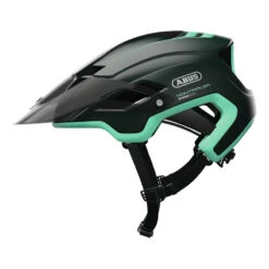 Mtb Casco Bici Abus Montrailer Smaragd Verde