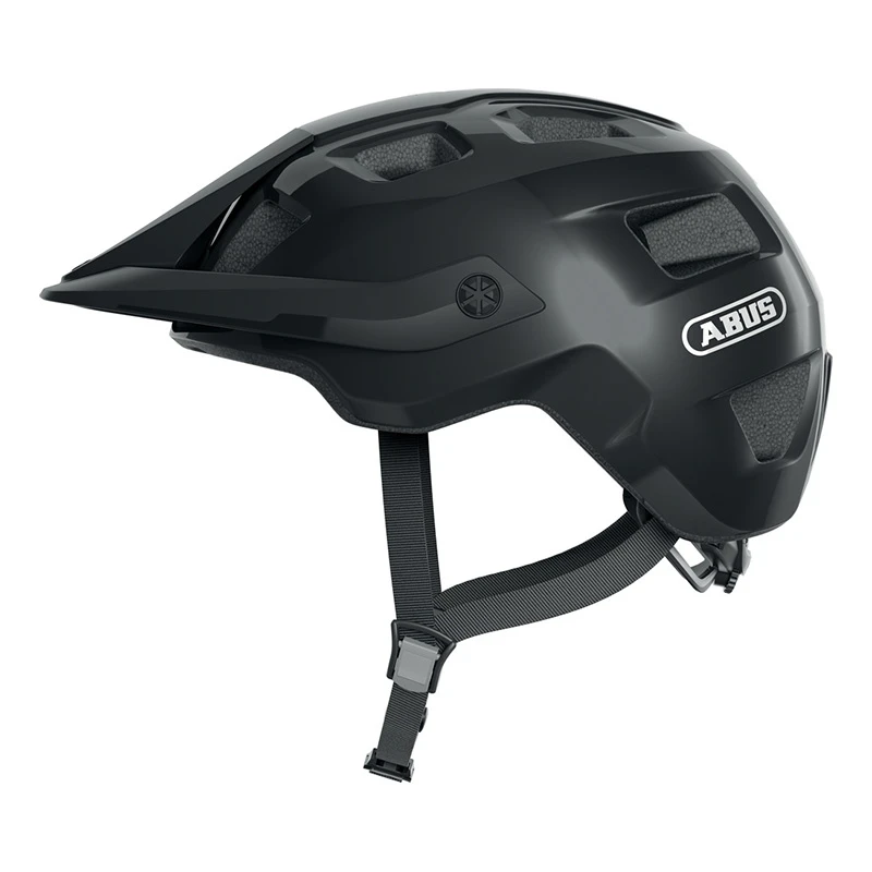 Mtb Casco Bici Abus Motrip Shiny Black 1 Mtb Casco Bici Abus Motrip Shiny Black