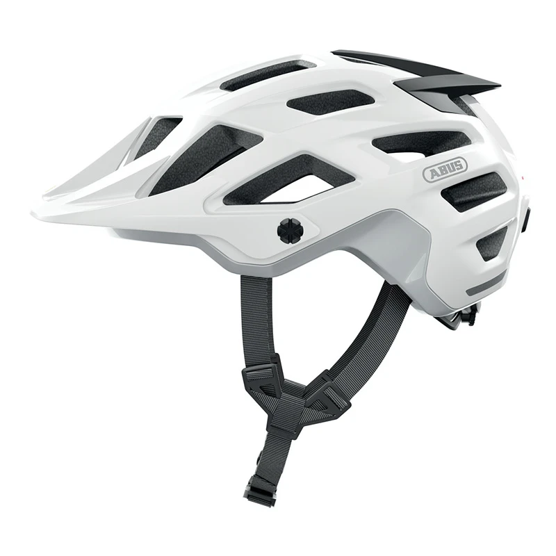 Mtb Casco Bici Abus Moventor 2.0 Shiny Bianco 1 Mtb Casco Bici Abus Moventor 2.0 Shiny Bianco