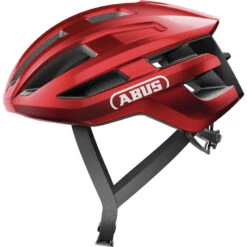 Caschi Bici Strada Casco Abus Powerdome Blaze Rosso