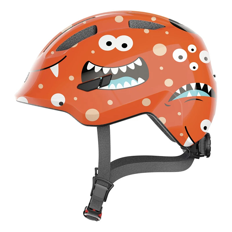 Caschi Bici Strada Casco Bimbo Abus Smiley 3.0 Arancio Monster 1 Caschi Bici Strada Casco Bimbo Abus Smiley 3.0 Arancio Monster