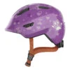 Caschi Bici Strada Casco Bimbo Abus Smiley 3.0 Star Viola