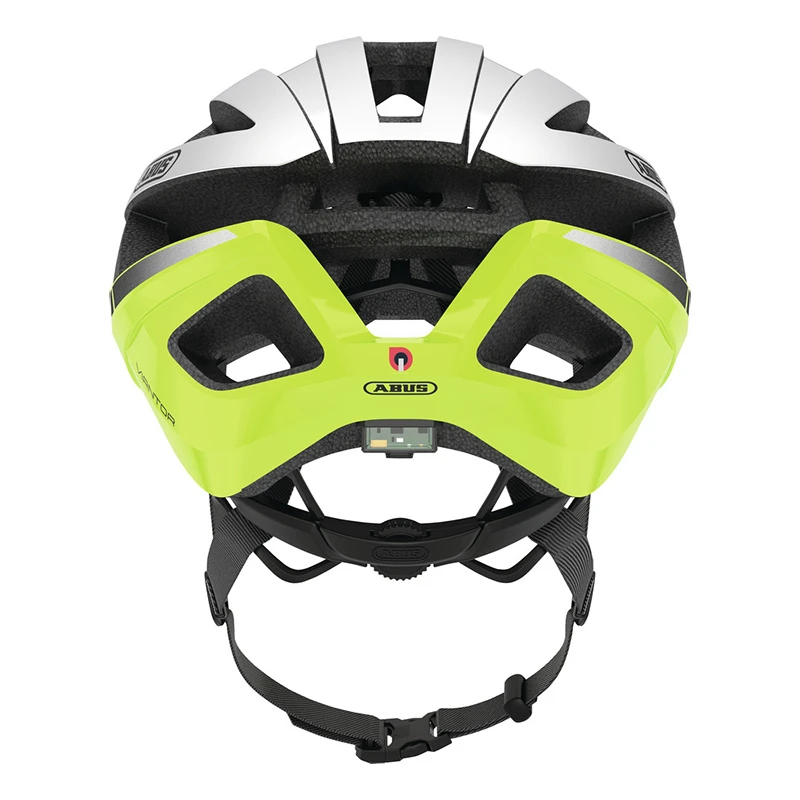 Caschi Bici Strada Casco Bici Abus Viantor Quin Neon Giallo 2 Caschi Bici Strada Casco Bici Abus Viantor Quin Neon Giallo - immagine 2