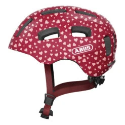 Caschi Bici Strada Casco Bimbo Abus Youn-i 2.0 Cherry Heart