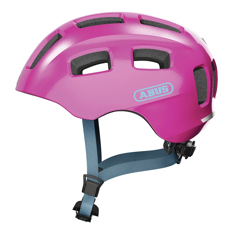 Caschi Bici Strada Casco Bimbo Abus Youn-i 2.0 Sparkling Rosa 1 Caschi Bici Strada Casco Bimbo Abus Youn-i 2.0 Sparkling Rosa