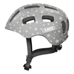 Caschi Bici Strada Casco Bimbo Abus Youn-i 2.0 Grigio Star
