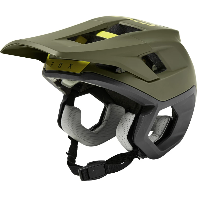 Casco Mtb Fox Dropframe Pro Olive Verde 2 Casco Mtb Fox Dropframe Pro Olive Verde - immagine 2