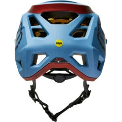 Casco Mtb Fox Speedframe Vnish Dusty Blu -Biciclette Attrezzature Negozio fox speedframe vnish blu 3