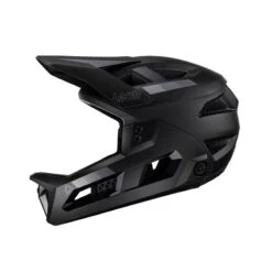 Downhill Casco Leatt Enduro 2.0 V.23 Stealth -Biciclette Attrezzature Negozio leatt enduro 2 v23 nero 3