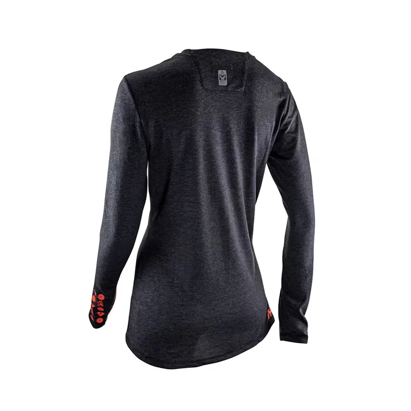 Maglie Maglia Mtb Donna Leatt Gravity 2.0 Nero 2 Maglie Maglia Mtb Donna Leatt Gravity 2.0 Nero - immagine 2