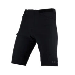 Biciclette Attrezzature Negozio 37 Pantaloni Corti Leatt Mtb Trail 2.0 Nero