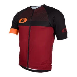 Oneal Maglie Maglia Bici O Neal Aerial Split Rosso Arancio