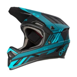 Oneal Downhill Casco O Neal Backflip Strike V.23 Nero Teal