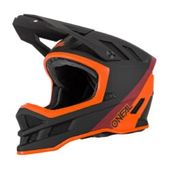 Oneal Downhill Casco O Neal Blade Hyperlite Charger V.22 Arancio