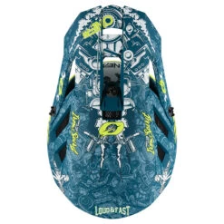 Oneal Downhill Casco O Neal Blade Polyacrylite Hr V.23 Teal Giallo 7 Oneal Downhill Casco O Neal Blade Polyacrylite Hr V.23 Teal Giallo -Biciclette Attrezzature Negozio oneal blade poly hr v23 helmet teal 4