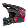 Oneal Downhill Casco Bici O Neal Blade Polyacrylite Rio Rosso