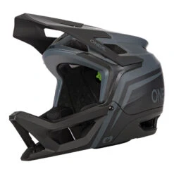 Oneal Downhill Casco Bici O Neal Transition Flash Grigio Nero