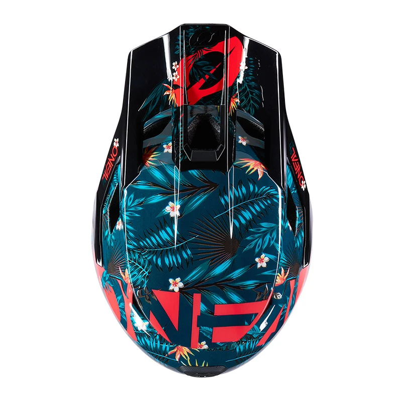 Oneal Downhill Casco Bici O Neal Transition Rio V.22 Rosso 4 Oneal Downhill Casco Bici O Neal Transition Rio V.22 Rosso - immagine 4