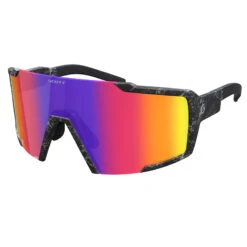 Occhiali Scott Shield Compact Marble Nero Teal