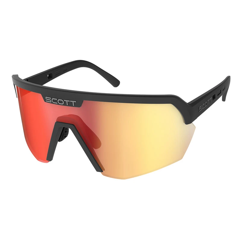 Occhiali Scott Sport Shield Nero Rosso Specchiato 1 Occhiali Scott Sport Shield Nero Rosso Specchiato