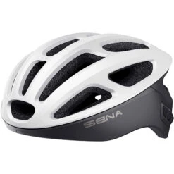 Caschi Bici Strada Casco Ciclismo Sena R1 Smart Bianco Opaco