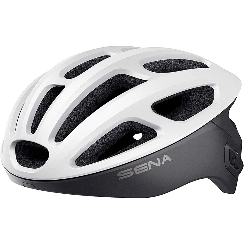 Caschi Bici Strada Casco Ciclismo Sena R1 Smart Bianco Opaco 1 Caschi Bici Strada Casco Ciclismo Sena R1 Smart Bianco Opaco