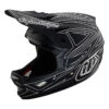 Downhill Casco Troy Lee Designs D3 Fiberlite Spiderstripe Nero