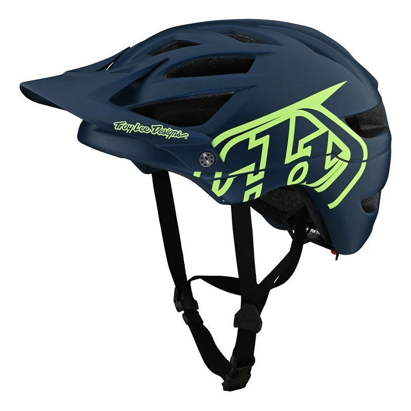 Casco Mtb Troy Lee Designs A1 Drone Blu Verde 1 Casco Mtb Troy Lee Designs A1 Drone Blu Verde