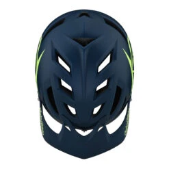 Casco Mtb Troy Lee Designs A1 Drone Blu Verde 5 Casco Mtb Troy Lee Designs A1 Drone Blu Verde -Biciclette Attrezzature Negozio tld a1 drone helmet marineverde 3