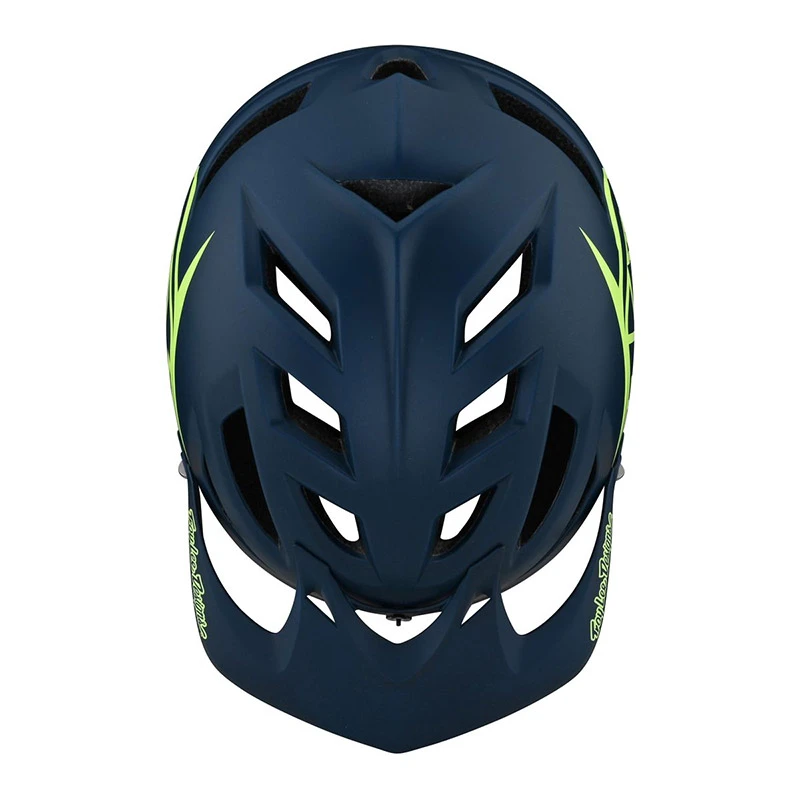Casco Mtb Troy Lee Designs A1 Drone Blu Verde 3 Casco Mtb Troy Lee Designs A1 Drone Blu Verde - immagine 3