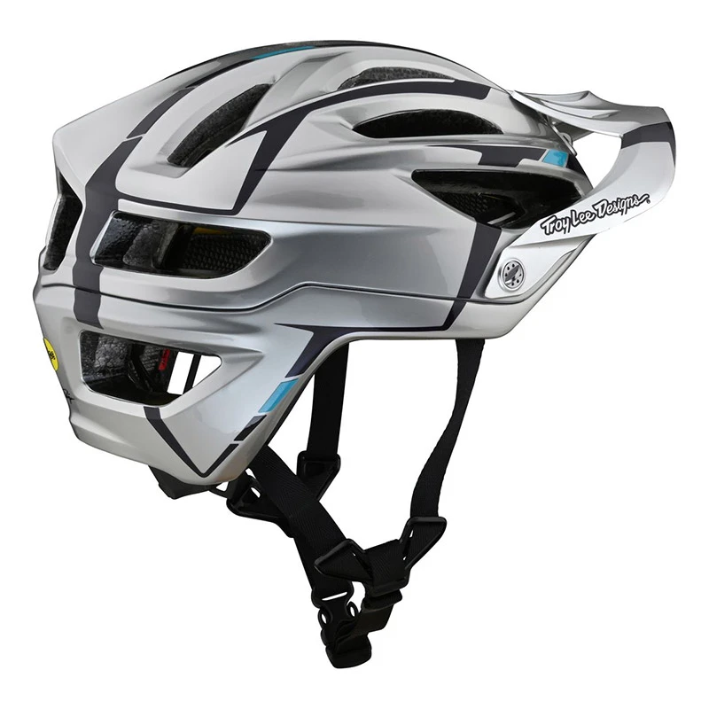 Casco Mtb Troy Lee Designs A2 Mips Sliver Argento 2 Casco Mtb Troy Lee Designs A2 Mips Sliver Argento - immagine 2