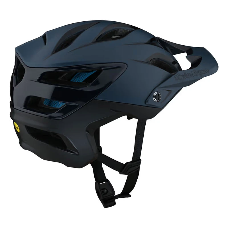 Casco Mtb Troy Lee Designs A3 Mips Uno Blu 2 Casco Mtb Troy Lee Designs A3 Mips Uno Blu - immagine 2