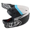 Downhill Casco Troy Lee Designs D3 Fiberlite Slant Verde