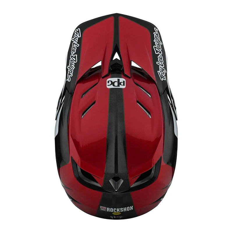 Downhill Casco Troy Lee Designs D4 Carbon Corsa Sram Rosso 3 Downhill Casco Troy Lee Designs D4 Carbon Corsa Sram Rosso - immagine 3