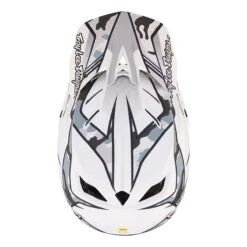 Downhill Troy Lee Designs D4 Composite Matrix Camo Bianco -Biciclette Attrezzature Negozio tld d4 comp matrix helmet white 3