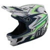 Downhill Casco Troy Lee Designs D4 Composite Volt Bianco