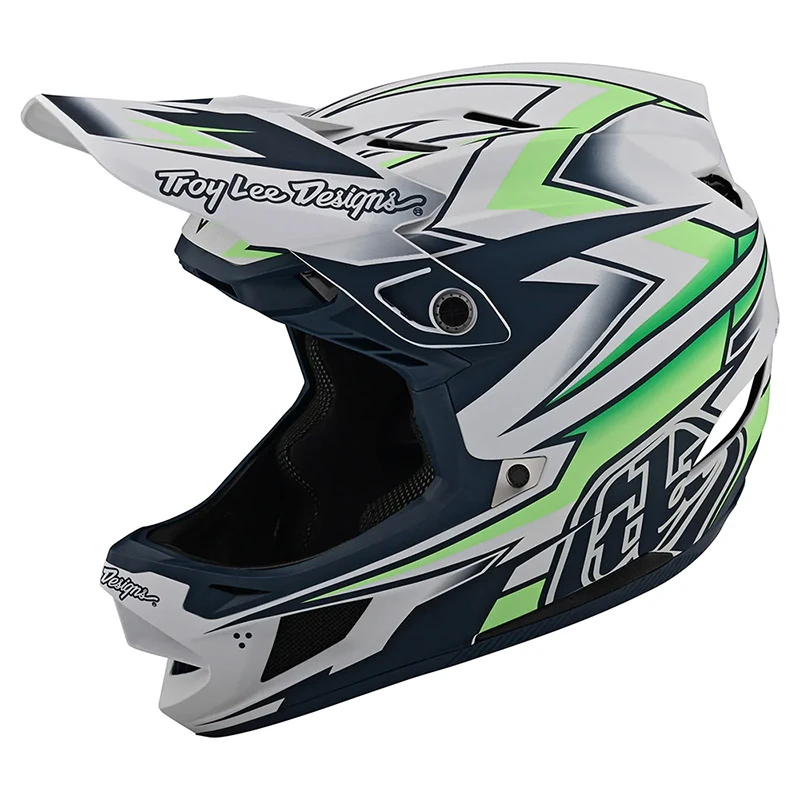 Downhill Casco Troy Lee Designs D4 Composite Volt Bianco 1 Downhill Casco Troy Lee Designs D4 Composite Volt Bianco