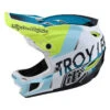 Downhill Troy Lee Designs D4 Composite Qualifier Bianco Verde