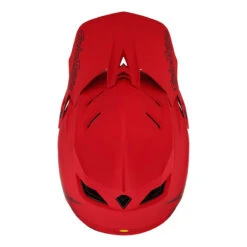 Downhill Casco Troy Lee Designs D4 Composite Stealth Rosso 5 Downhill Casco Troy Lee Designs D4 Composite Stealth Rosso -Biciclette Attrezzature Negozio tld d4 composite stealth helmet red 3