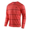 Maglie Maglia Mtb Troy Lee Designs Flowline Ls Stacked Coral