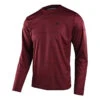 Maglie Maglia Troy Lee Designs Flowline Ls Revert Rosso