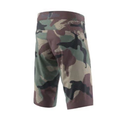 Pantaloni Troy Lee Designs Flowline Short Shell Jr Verde -Biciclette Attrezzature Negozio tld flowline short shell jr verde 2