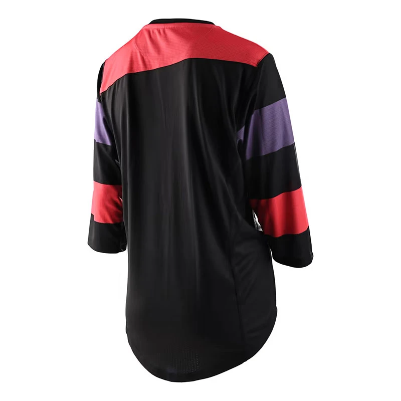 Maglie Maglia Donna Troy Lee Designs Mischief Rugby Rosso 2 Maglie Maglia Donna Troy Lee Designs Mischief Rugby Rosso - immagine 2