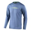 Maglie Maglia Troy Lee Designs Skyline Air Channel Ls Grigio